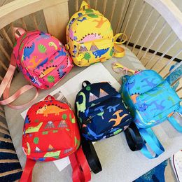 2020 Children Bag Cute Cartoon Dinosaur Kids Bags Kindergarten Preschool Backpack for Boys Girls Baby School Bags 2-5 Years Old X0529