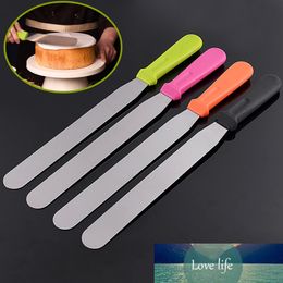 6/8/10 Inch Baking Pastry Spatulas Straight Stainless Steel Kitchen Butter Cream Blade Cake Bakeware Tools