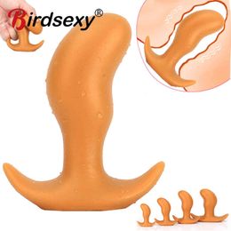 Anal toys Huge Plug buttplug bdsm Toy Intimate Sex Toys for Adult Games Sextoys Big Butt Dildo Dilator Vaginal balls Shop 1125