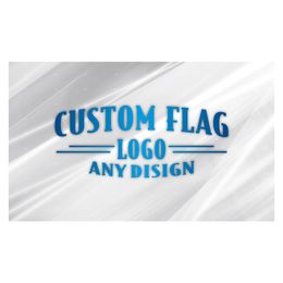 90*150cm Flags And Banners Graphic Custom Printed Flag 100D With Cover Brass Grommets Free Design Outdoor Advertising Banner Decoration