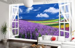 Customise mural 3d wallpaper HD beautiful scenery wallpapers for child Living room bedroom Landscape background