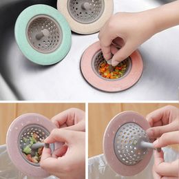 Bath Accessory Set Kitchen Sink Philtre Screen Floor Drain Hair Stopper Room Hand Plug Catcher Strainer Cover Tool Accessories