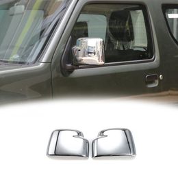 Car Mirror Decorative Shell Review Mirror Cover Trims For Suzuki Jimny 2007-2017 Auto Interior Accessories