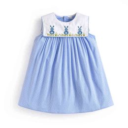 Girls Spanish Smocking Kids Outfits Short Sleeve Girl Spain Clothing Toddler Boutique Clothing Sister Brother Clothes G1218