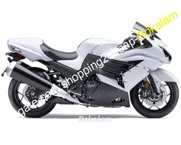 ZX-14R Customised Shell For Kawasaki Ninja ZX14R ZZR1400 2012 2013 2014 2015 White Black ABS Fairing Kit (Injection molding)