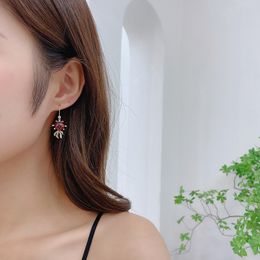 Dangle & Chandelier HI MAN Chinese Style Simple Koi Goldfish Earrings Women Symbol Lucky Small Exquisite Jewellery Accessories Girlfriend Gift