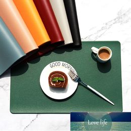 Placemat Leather Table Mats Heat Resistant Wipeable Waterproof Washable Kitchen Dining Patio Table Placemats Outdoor 30x45cm Factory price expert design Quality