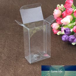 3*5*7cm 50pcs clear plastic pvc boxes schachtel transparent box for candy/wedding gift jewelry display packaging boxes