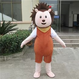 Masquerade Professional Animal Hedgehog Mascot Costume Halloween Xmas Fancy Party Dress Carnival Unisex Adults Cartoon Character Outfits Suit