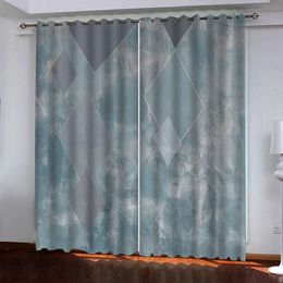 Customise Blackout 3D Curtain European simplicity Printing Curtains For Living Room Bedroom 2021 Photo Children's Drapes