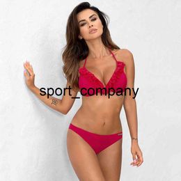 Swimwear 2021 Lace Up Bikini Sexy Swimsuit Feminine Micro Bikini Thong Two Pieces Summer Beach Wear Halter Bathing Suit