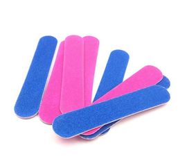 2021 NEW Professional Nail Files/Sandpaper Buffers Slim Crescent Grit 180/240 tools disposable cuticle remover callus polish pack