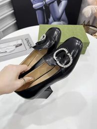 2022 latest top fashion high-heeled brick and stone women's brand fashion shoes size 34-42