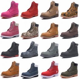 best hiking sneakers mens UK - Best Quality Men Women Classic Yellow Boots Waterproof Casual ankle Boot High Cut Snow Boots Hiking Sports Trainer Shoes Sneakers With 39eB#