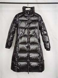 Hooded Jackets Coat Parka Jacket Fashion Women Feather Overcoat Down Long Warn Wear Winter Coats Collar With Belt