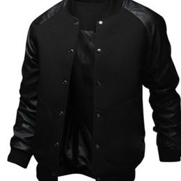 ZOGAA Men Jacket Big Pocket Slim Hip Hop Baseball Coat Casual Long-sleeved Pure Color Mens Windbreaker s 211110