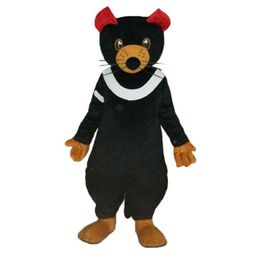 Performance Black Bear Mascot Costumes Halloween Fancy Party Dress Cartoon Character Carnival Xmas Easter Advertising Birthday Party Costume Outfit