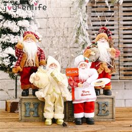 Christmas doll Santa Claus dolls Merry Christmas Decorations For Home New Year Gifts for Kids Xmas Navidad toys Natal Kerst 201017