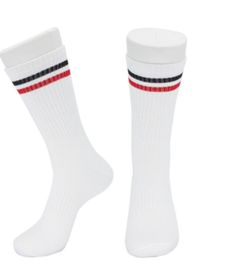 Two bar pattern adult high top basketball socks breathable antiskid middle tube sweat absorbing wear resistant short tube popular sock