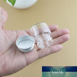 24pcs/lot 37*40mm 25ml Glass Bottle Empty Mini Jar Container Small Diy DECORATIVE BOTTLES Glass Spice Storage Jars Containers