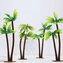 Decorative Flowers & Wreaths Artificial Small Coconut Tree Home Interior Decoration Garden Forest Party For Wedding Floral