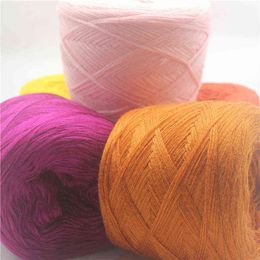 1PC 250g/pc Non Bleached Original Ecology Healthy 70% Wool Blanded Knitted Yarn Baby Natural Soft Yarn for Crocheting Knitting Yarns Y211129