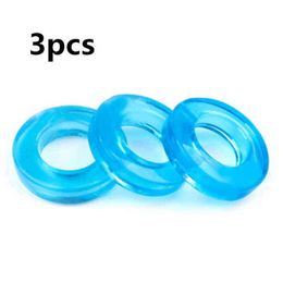 Nxy Cockrings Soft Silicone Cock Ring Penis Enhance Erection Ejaculation Delay Dick Cockring Adult Sex Toys for Men Foreskin Cover Sexy Shop 1206