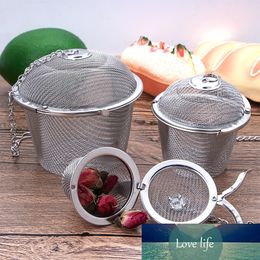 Stainless Steel Tea Strainer Infuser Tea Locking Ball Tea Spice Mesh Herbal Ball Cooking Tools Kitchen Home Teaware