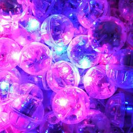 Vibration flash toy accessories Nightlight children LED flash sphere hair ball accessories