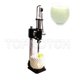 Coconut Capping Machine Kitchen Fresh Fruit Green Coconuts Drilling Equipment