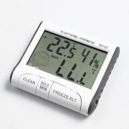 Updated Digital LCD Thermometer Hygrometer Temperature Humidity tester Indoor Metre Monitor 2 Styles