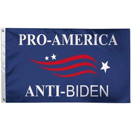 Pro-America, Not An-ti Biden 3X5FT Flags, 100D Polyester Hanging Flying All Countries, decoration outdoor , free shipping