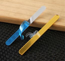 New DIY Handmade Bar Multi Colour Reusable Acrylic Ice Cream Sticks Popsicle Stick Kids Crafts Making Crafts Baby Shower