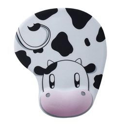 mouse gel NZ - Mouse Pads & Wrist Rests Pad Support Gel Drawing Dairy Cow,Cow Models
