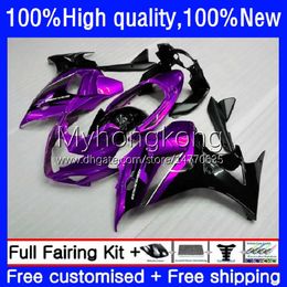 Bodywork For SUZUKI KATANA GSX 650F GSXF 650 2008 2009 2010 2011 2012 2013 2014 29No.89 GSXF-650 Purple black GSXF650 GSX-650F 08-14 GSX650F 08 09 10 11 12 13 14 Fairings