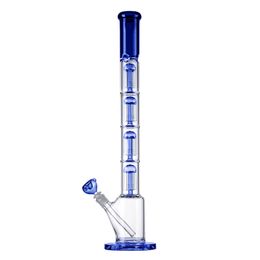 23inch Tall Bongs Hookahs Big Glass Bong 5mm Thick 18.8mm Joint 4 Layers 6 Arm Trees Water pipes WP21101
