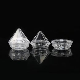 2021 5g Clear Diamond Shape Cream Jar High Quality Portable Travel Make Up Bottle Container Wholesale