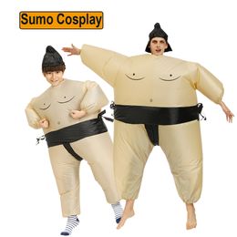 Mascot doll costume Adult Kids Anime Costumes Japanese Sumo Inflatable Costume Halloween Purim Party Disfraz Birthday Gifts