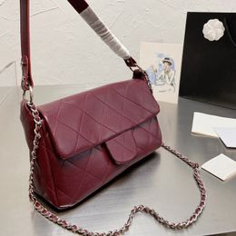 Diamond Lattice Bag V-shape Rhombic Bags 2021 Messenger S Top Designers Quality Women Knitting Chains Thread Handbags Mother Cossbody Wallet Totes Purse