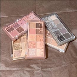 Professional Makeup 10 Colours Eyeshadow Palette: wild Colour Icon Eyeshadow 10 Pan Palette, Nude Awakening, Peach Sweet and Earth Shade, Shimmer Smoky