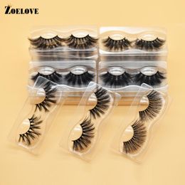 False Eyelashes 5D Faux Mink Lashes Wholesale 25mm Full Strip Lash Vendors Magnetic Eyelash Packaging Box In Bulk