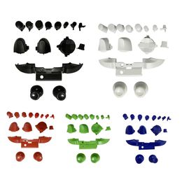 Gamepad Plastic LB RB Bumpers Trigger Buttons Replacement Part Full Button Set Kit for XBOX Series X Controller On/Off Surround Guide DHL FEDEX UPS FREE SHIPPING