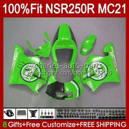 Injection For HONDA NSR250R lucky green MC21 PGM3 NSR250 103HC.221 NSR 250 R NSR 250R 90 91 1992 1993 NSR250RR 1990 1991 92 93 OEM Fairing