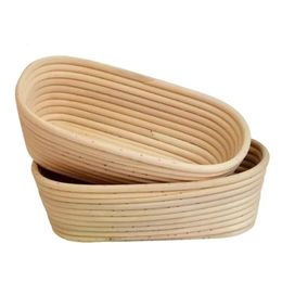 Non Toxic Baguette Bread Baskets Practical Kitchen Baking Tools Dough Banneton Brotform Proofing Proving Rattan Basket New