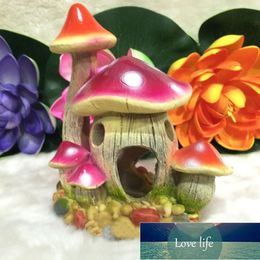 Mushroom House Resin Ornament Decoration Fish Tank Aquarium Ornament Factory price expert design Quality Latest Style Original Status