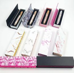 Neues Design, selbstklebende Eyeliner-Box, selbstklebende Wimpern-Eyeliner-Verpackungsbox, Marmor-Geldverpackungsbox, Geschenkboxen