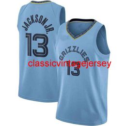 New 2021 Jaren Jackson Swingman Jersey blue Stitched Men Women Youth Basketball Jerseys Size XS-6XL