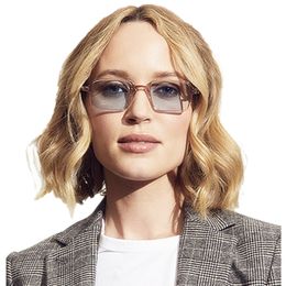 Fashion Johnny Depp Eyeglasses Polarised Sungasses UV400 Unisex Eyewear Vintage Small Square Plank fullrim SHIN Goggles 50-22-145 Occhiali da sole fullset case