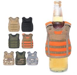 Drinkware Handle Mini Vest Beer Bottle Cover Drinks Bottles Decorate Covers Party Supplies Fine Workmanship Cool Sleeve Adjustable SN6003