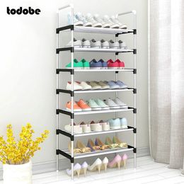 Multi-layer Shoe Rack Easy Installation Portable Saving Space Home Dorm Stand Holder Shoe Shelf Organiser Shoes Cabinet 210306